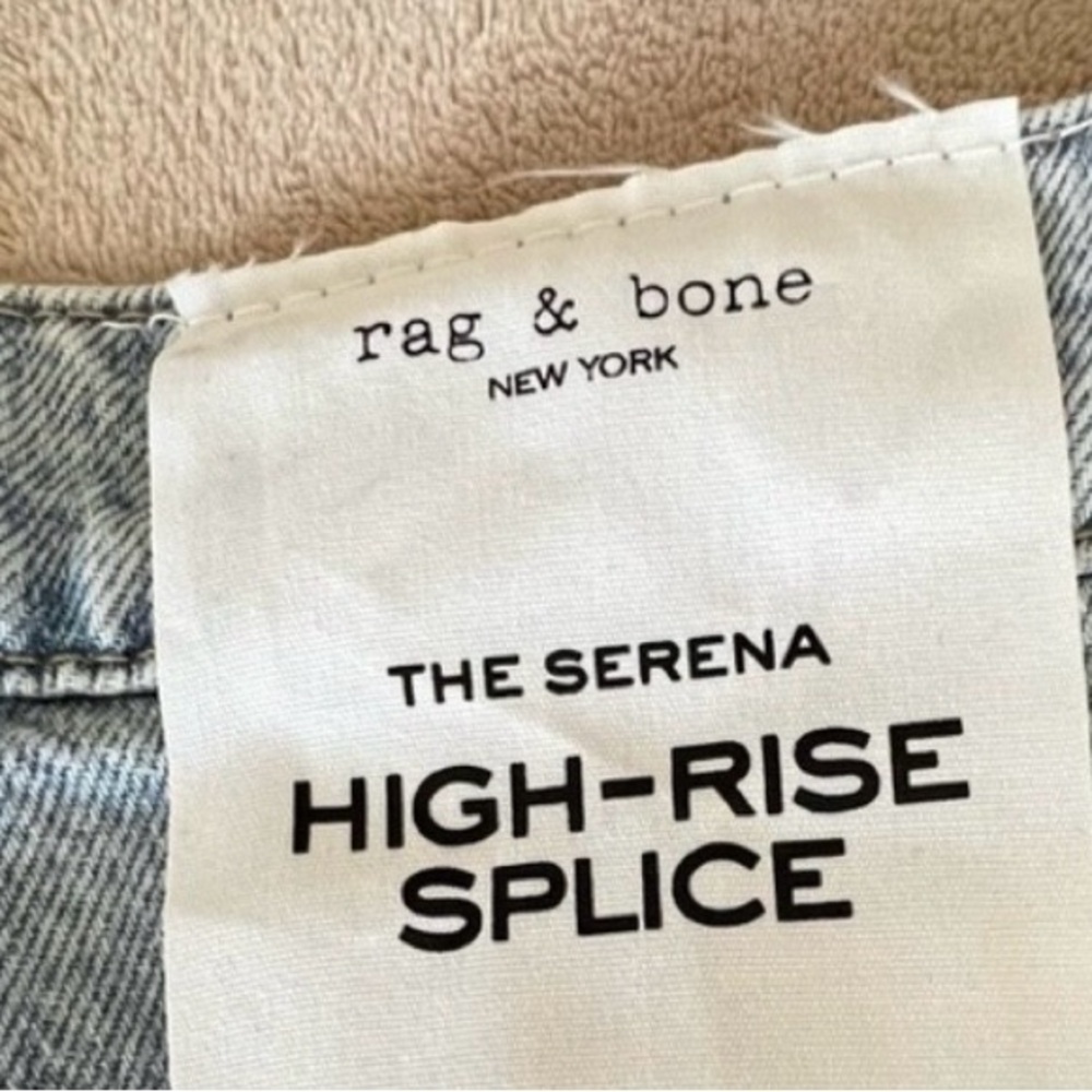 rag & bone Light Wash Wide-Leg Jeans - Picture 9 of 11